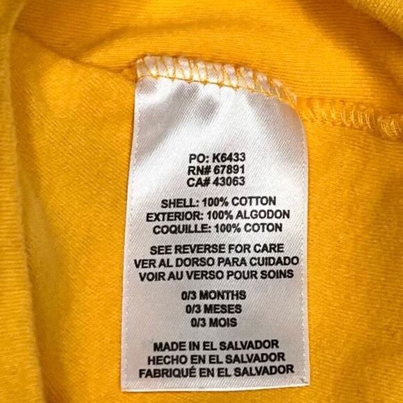 NBA Golden State Warriors Bodysuit Sz 0/3 m - Picture 4 of 5